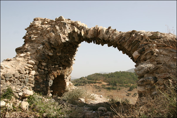 Ruine sur les hauteurs de Prizren